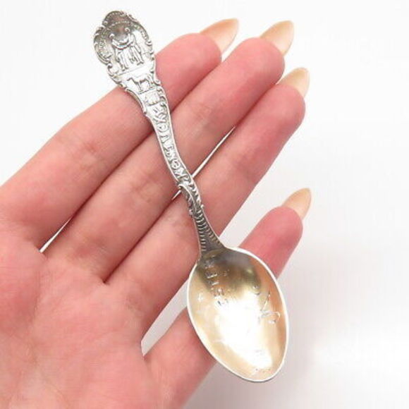925 Sterling Silver 2-Tone Vintage 